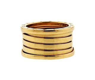 Bulgari Bvlgari B.Zero 1 18K Gold Wide Band Ring