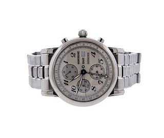 Montblanc Meisterstuck GMT Automatic Steel Watch 7076