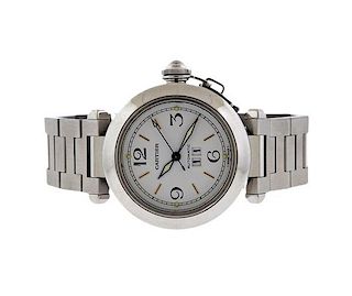Cartier Pasha Stainless Steel Automatic Watch 2475