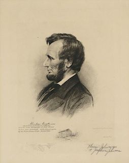 Lincoln Portrait, AP by Thomas and Josephine Johnson