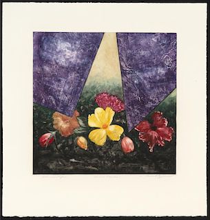 Veiled Flowers by Mark Spencer (b. 1941)