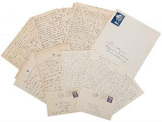 Group of letters from T.N. Downs to Faucett Ross.