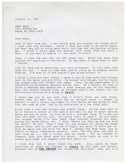 Archive of Gene Maze-Jeff Busby Letters and Manuscripts.