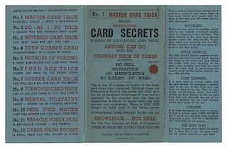 Bedford, Charles. Professional Card Secrets.