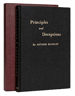 Buckley, Arthur. Principles and Deceptions.