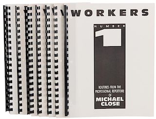 Close, Michael. Workers. Nos. 1-5.