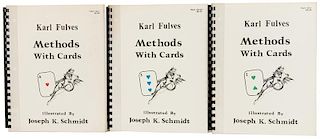 Fulves, Karl. Methods With Cards, Vols. 1-3.