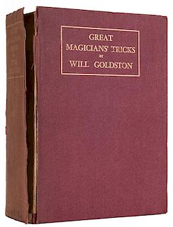 Goldston, Will. Great Magicians' Tricks.