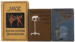 Hopkins, Nevil Monroe. Three Volumes on Magic.