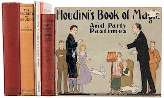 Group of Seven Books and Pamphlets By or About Houdini.