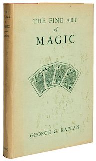 Kaplan, George G. The Fine Art of Magic.