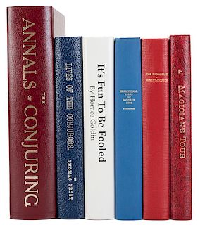 [Magico] Six Facsimile Editions of Conjuring Classics.