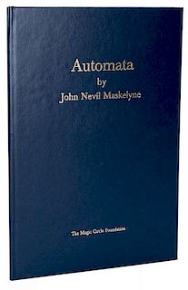 Maskelyne, John Nevil. Automata.