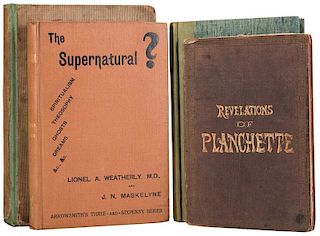 Four Volumes on Supernatural, Occult, and Spiritualistic Subjects.