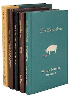 Five Facsimile Editions of Conjuring Classics.
