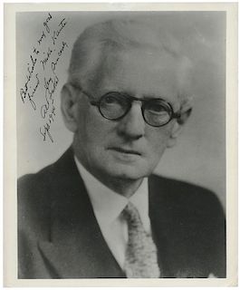 Baker, Al. Inscribed and Signed Photograph.