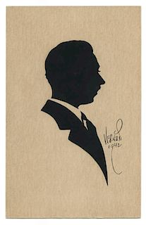 Silhouette of a Gentleman by Vernon.