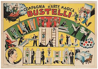 Bustelli, Ranieri. Three Magic Posters.