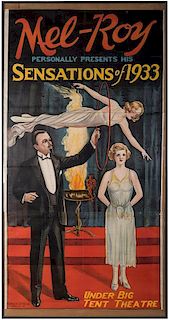 Mel-Roy Presents His Sensations of 1933.