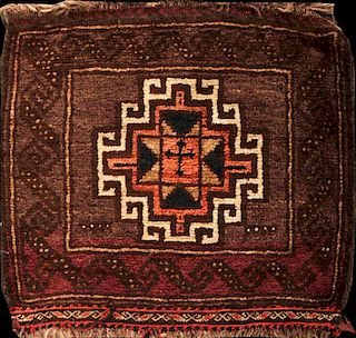 Antique Persian Baluch Rug Size: 1.7 x 1.8