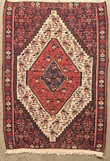 Antique Persian Senneh Rug Size: 3.0 x 5.0