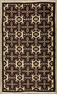 Antique Turkish Oushak Rug Size: 3.2 x 5.6