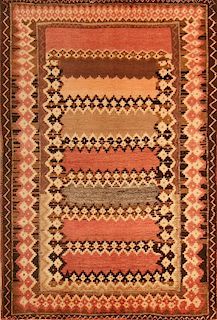 Antique Persian Gabbeh Rug Size 3.5 x 5.3