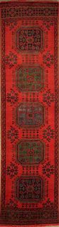 Antique Turkish Oushak Rug Size: 2.11 x 11.5