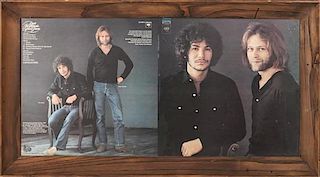 A Duet Illinois Speed Press Sealed Promotional LP Height of frame 15 1/2 x width 28 inches.