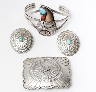 Navajo Silver Jewelry- Assorted Group