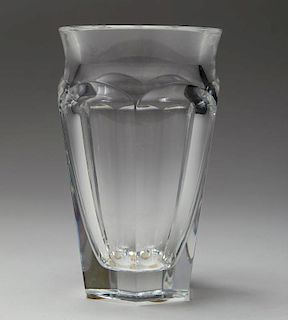 Small Baccarat Colorless Crystal Vase