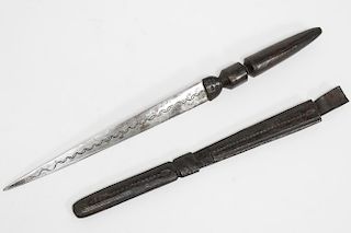 North African Dagger- Fixed Blade, Vintage