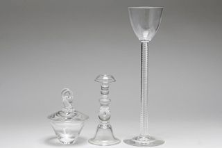 Steuben Crystal- 3 Colorless Articles