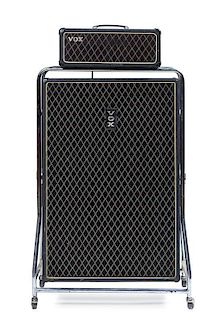A 1966 Vox AC100 Super Delux Height 56 inches.