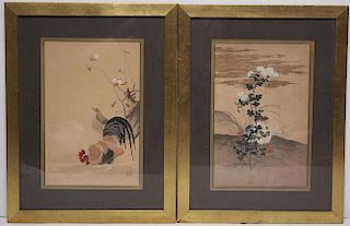 2 Japanese Animal-Themed Prints