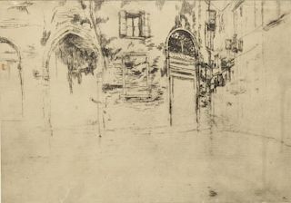 James A.M. Whistler- "The Two Doorways"- Print