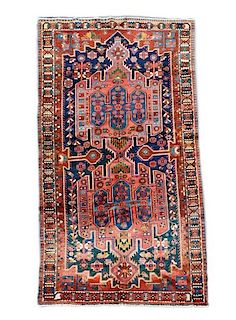 Hand Woven Persian Bakhtiari 5'3'' x 10'1'' Rug