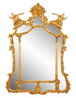 Friedman Bros. Chinese Chippendale Style Mirror