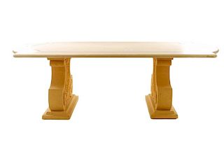Contemporary Continental Neoclassical Dining Table