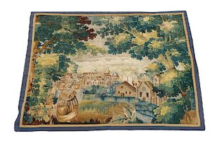 Belgian Wool Tapestry, Likely 18th Century