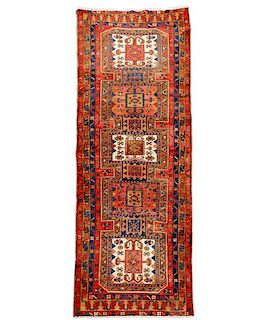 Hand Woven Persian Karajeh Rug 3' 3'' x 9' 6''