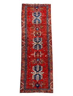 Hand Woven Persian Karajeh Rug 3' 5'' x 10' 8''