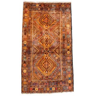Hand Woven Persian Kazak 4' 3'' x 7' 1''