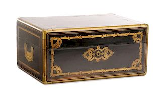 French Empire Style Brass Mounted Box