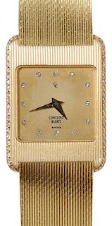 Lady's 18 Kt. Gold Concord Watch