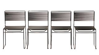 4 Giandomenico Belotti FlyLine Spaghetti Chairs