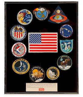 Collection, Owens Corning Apollo Mission Badges