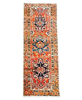 Hand Woven Persian Karajeh Rug 3' 5'' x 10' 4''