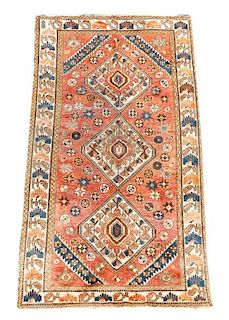 Hand Woven Persian Bakhtiari Rug 5' 7'' x 10'10''
