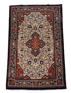 Hand Woven Persian Mahal - 4' 5" x 7' 6"